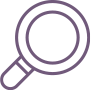 Magnifying glass icon